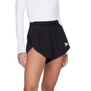 District Vision 3" Pocketed Split Shorts Black